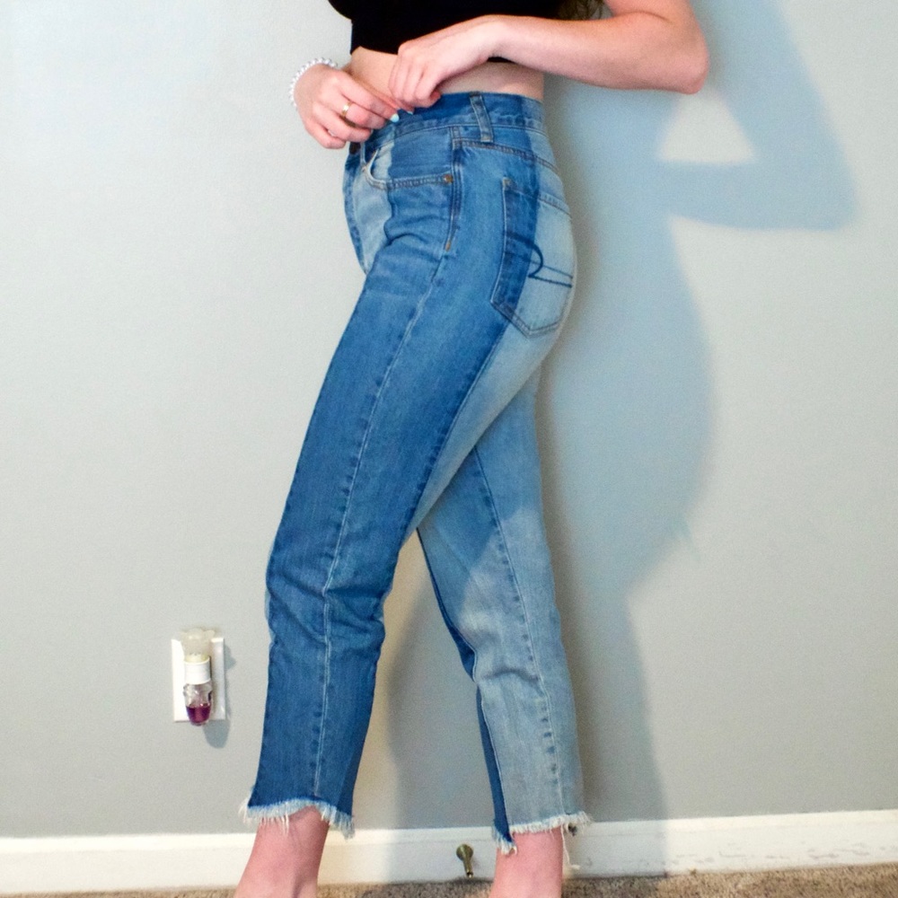 American Eagle Two-Tone Jeans